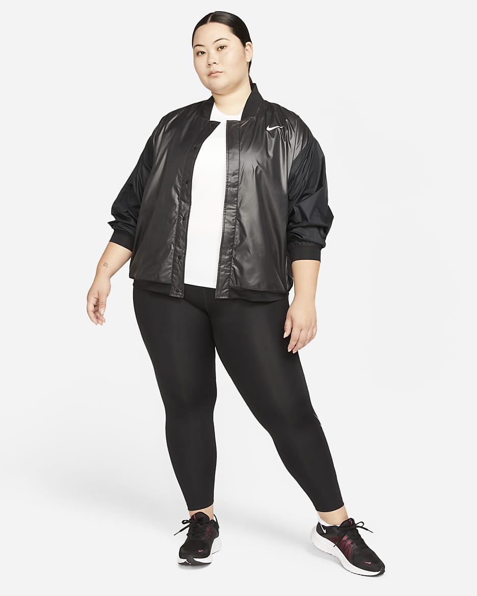 Nike plus size running jacket hotsell